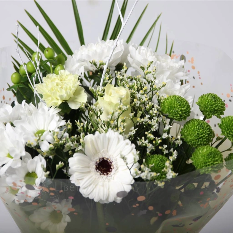 Букет Средне-Белый Bouquet Medium White