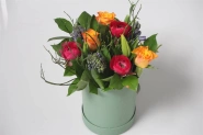 Шляпная коробка Ленте Пестрая Lente Hat Box Variegated 0