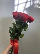 Розы красные 9 штук 0