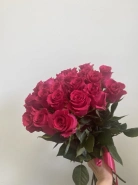 Розы розовые 21 штук 0