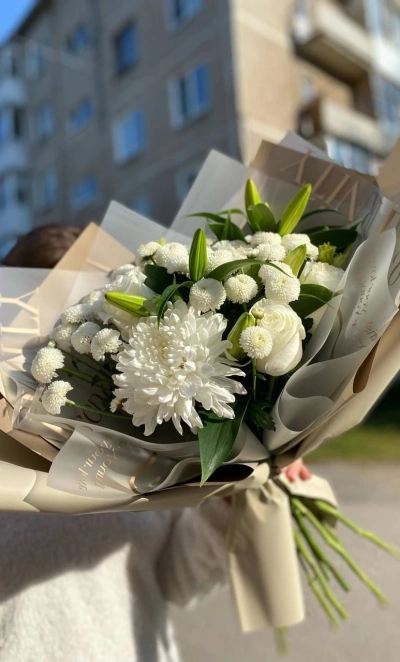 Сборный букет Мамина любовь