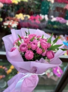 Композиция из Роз и Альстромерии 0