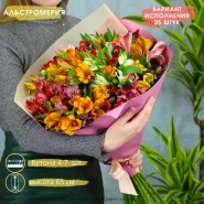 Букет Альстромерия микс 25 шт 0